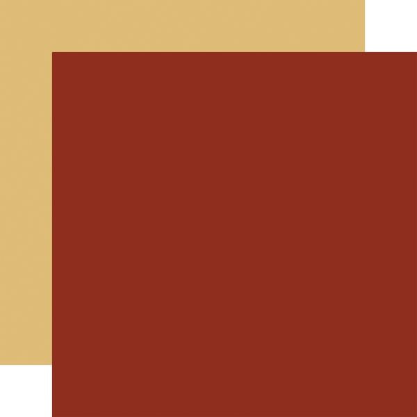 Carta Bella  It's Autumn: Red / Yellow 12x12 DS Coordinating Solid Paper