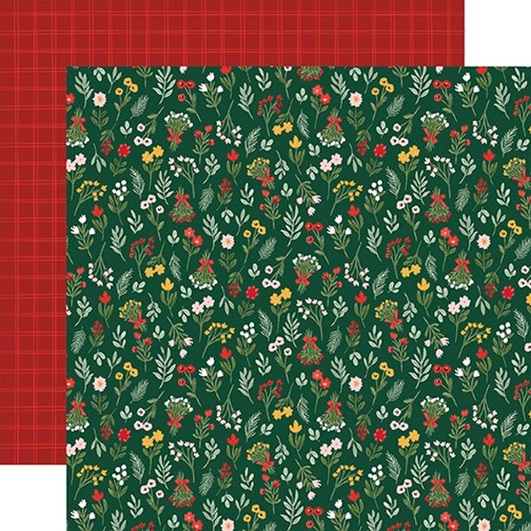 Joyful Christmas Flora Joyful Medium Floral DS Paper (1 Sheet)