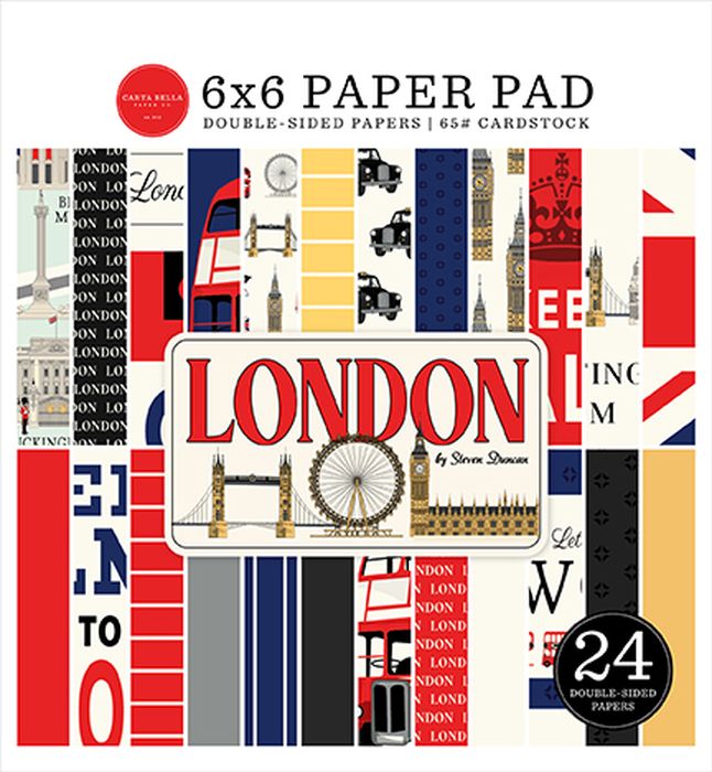 Carta Bella - London 6x6 Paper Pad