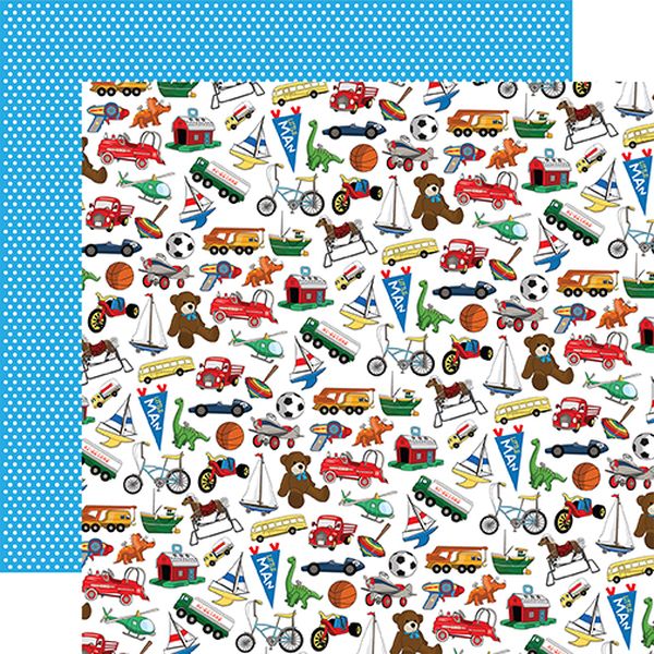 Little Boy Treasured Toys
