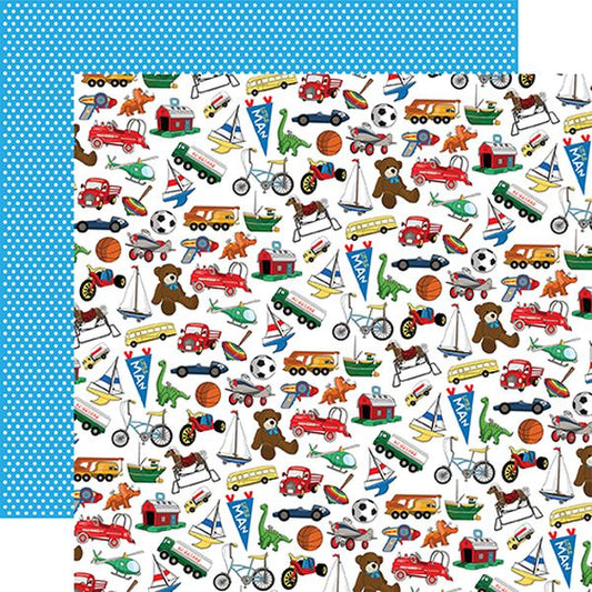 Little Boy Treasured Toys