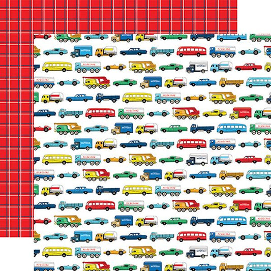 Little Boy Versatile Vehicles DS Paper (1 Sheet)