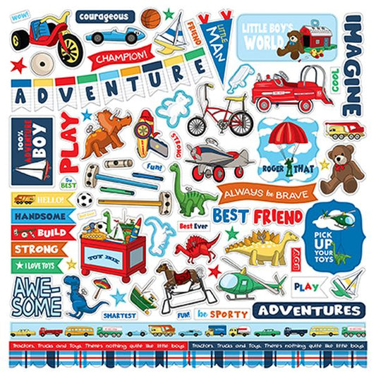 Little Boy Element Stickers