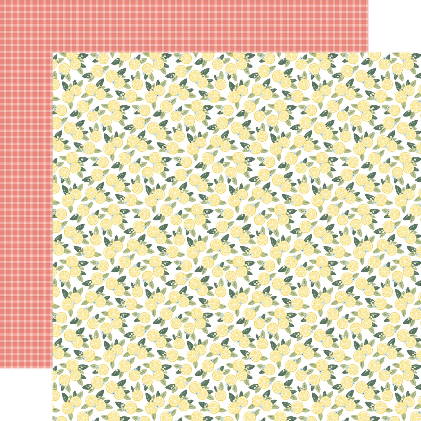 Carta Bella Lemonade: Let's Make Lemonade 12x12 Patterned Paper