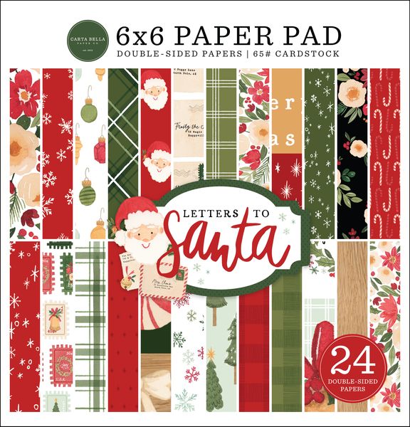 Carta Bella DISC - Letters To Santa 6x6 Pad