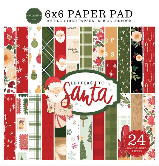 Carta Bella DISC - Letters To Santa 6x6 Pad