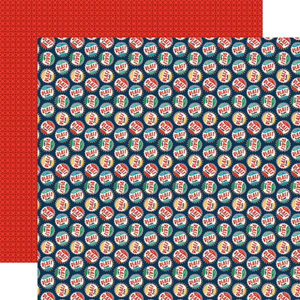 Carta Bella Merchantile Blast Soda Caps DS Paper (1 Sheet)