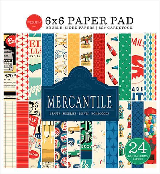 Carta Bella Mercantile 6x6 Paper Pad