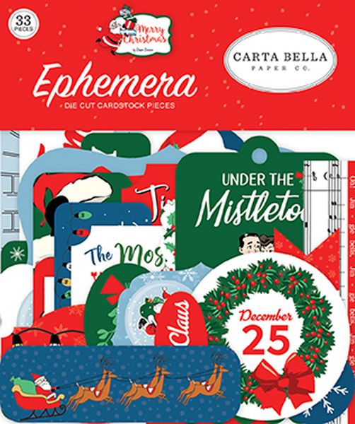 DISC - Merry Christmas Ephemera