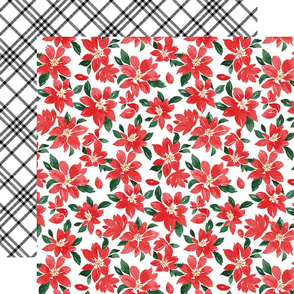 Merry Christmas Flora Merry Medium Floral DS Paper (1 Sheet)