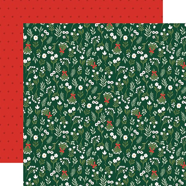 Merry Christmas Flora Merry Stems DS Paper (1 Sheet)