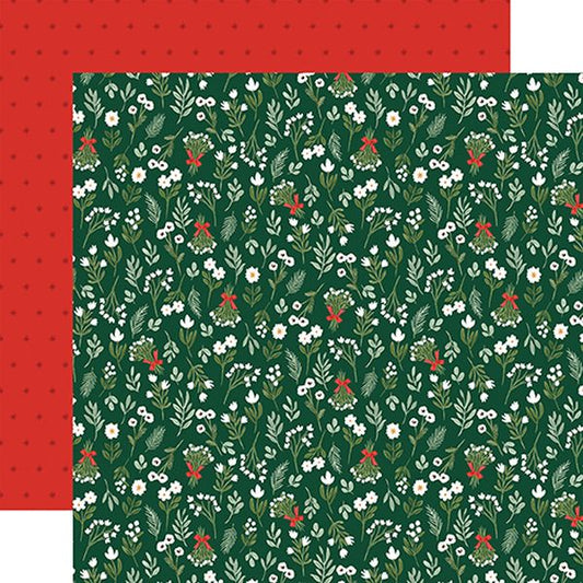 Merry Christmas Flora Merry Stems DS Paper (1 Sheet)