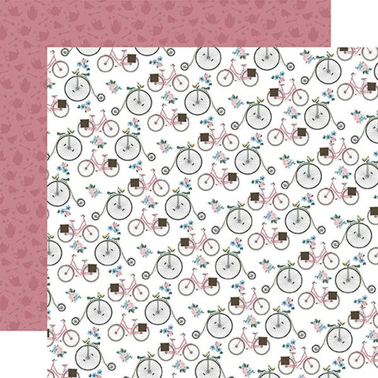 Carta Bella Happy Christmas - Christmas Wreaths 12x12 DS Paper (1 Sheet)