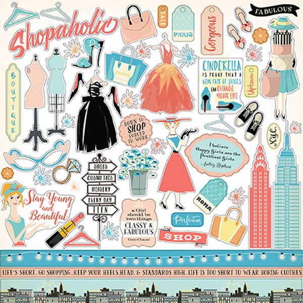 Metropolitan Girl Stickers