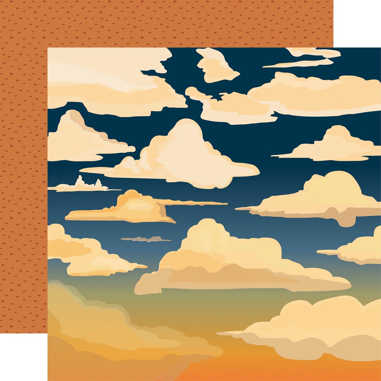 Carta Bella National Parks No. 2: Cloudy Sky DS Paper (1 Sheet)