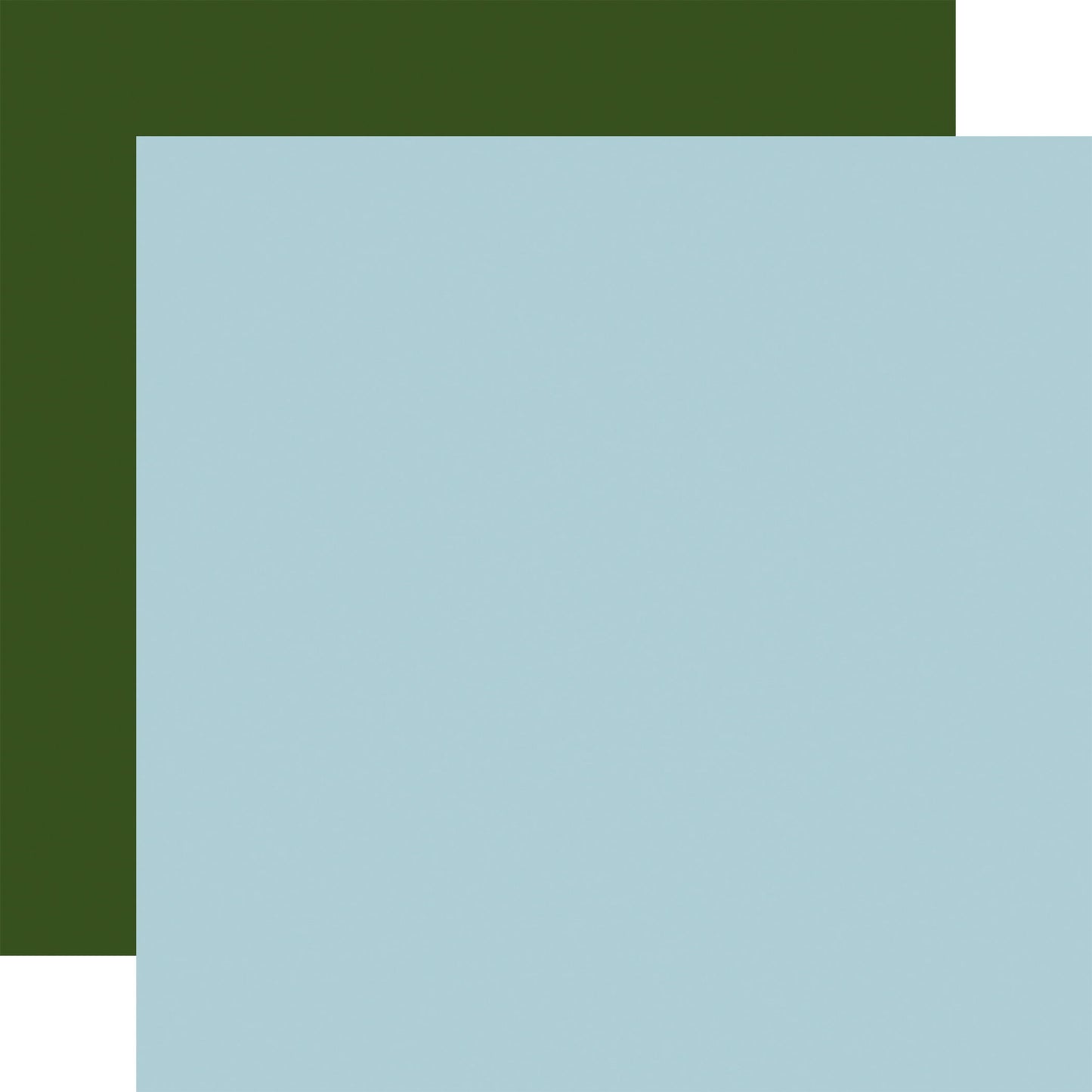 Carta Bella National Parks No. 2: Blue / Green 12x12 Coordinating Solid DS Paper (1 Sheet)