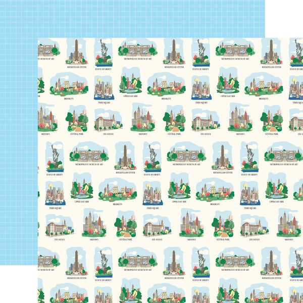 Carta Bella New York City: Must See City Stops DS Paper (1 Sheet)