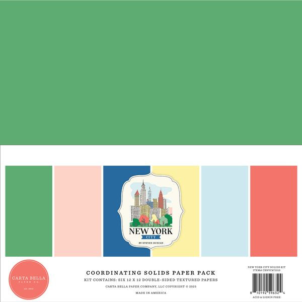 Carta Bella New York City Solids Kit