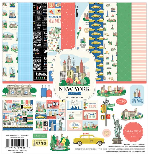 Carta Bella New York City Collection Kit