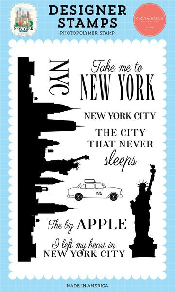 Carta Bella NYC Stamp Set