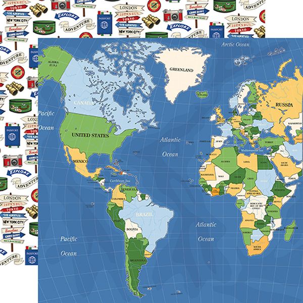Our Travel Adventure World Map