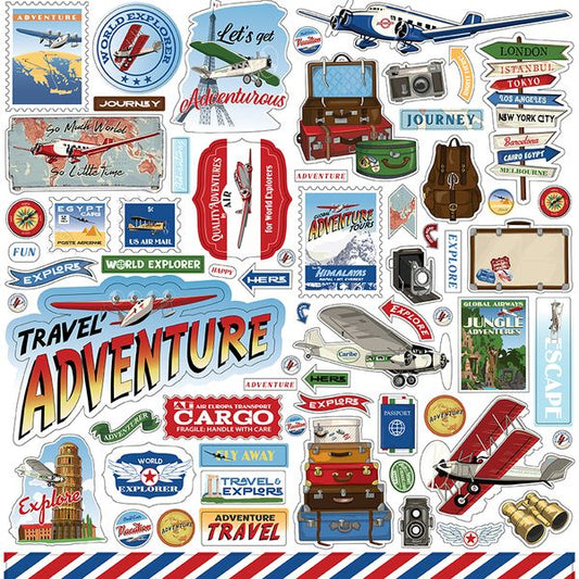 Our Travel Adventure Element Sticker
