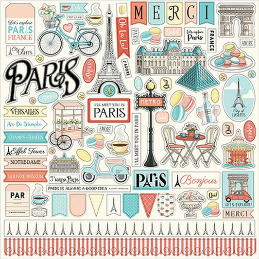 Carta Bella Paris Element Sticker