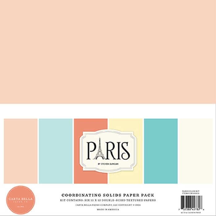 Carta Bella - Paris Solids Kit