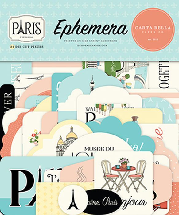 DISC - Carta Bella - Paris Ephemera