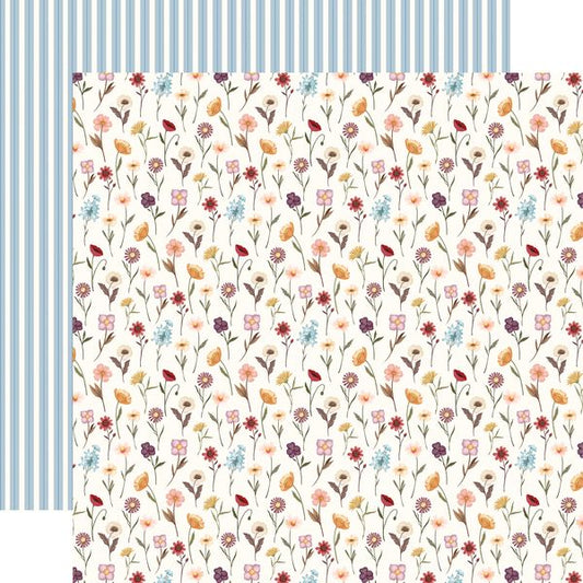 Carta Bella Pressed Floral: Grow Your Own Way Stems DS Paper