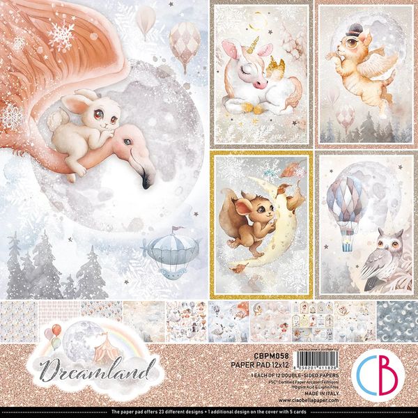 49 Dreamland Pad 12x12 12/Pkg