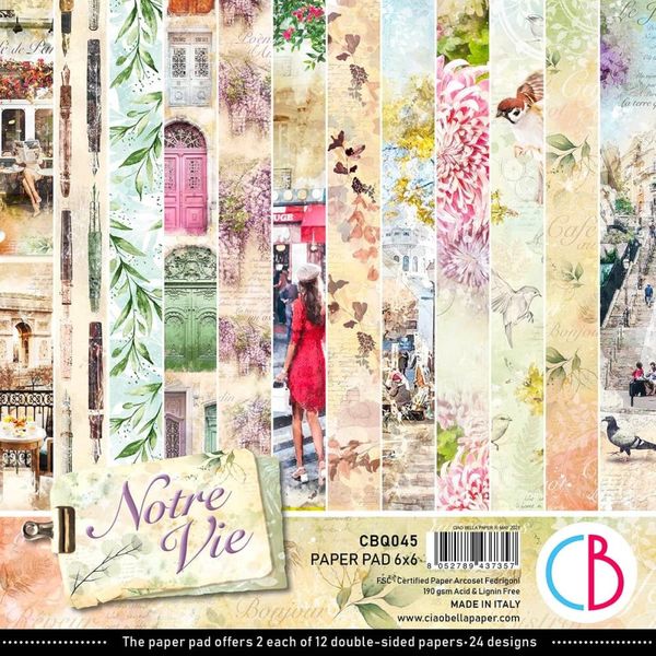 Notre Vie: 6x6 Pad