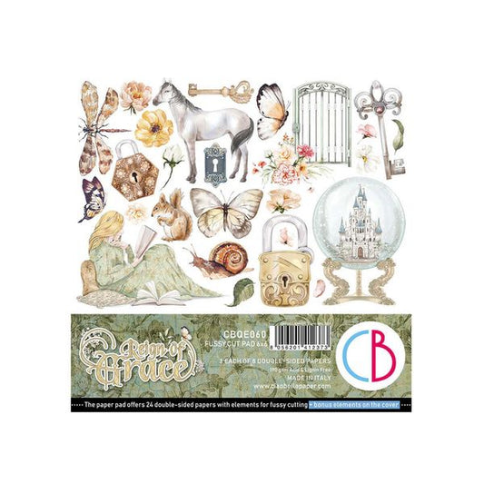 54 Reign of Grace Fussy Cut Pad 6x6 24/Pkg