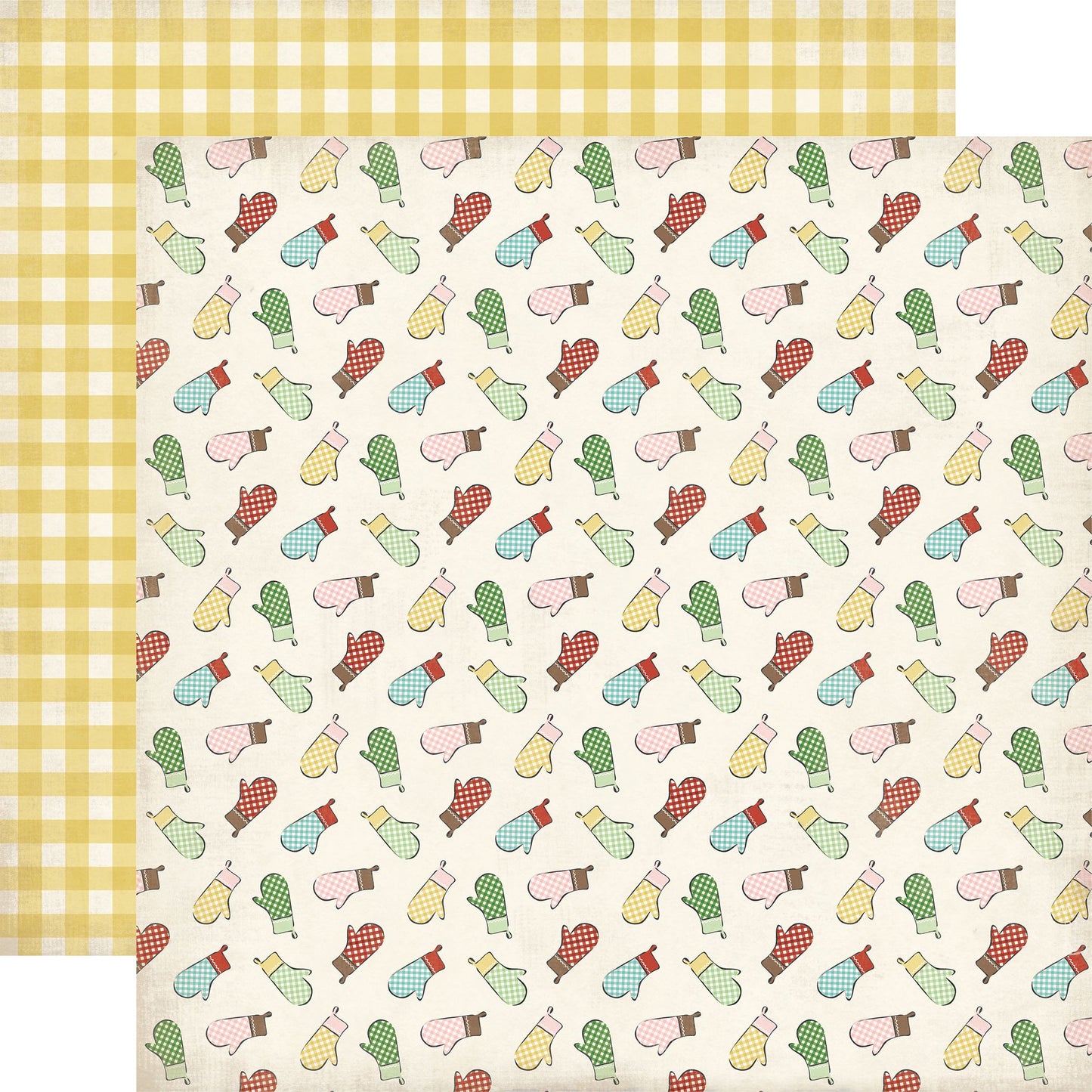 Oven Mitts DS Paper (1 Sheet)