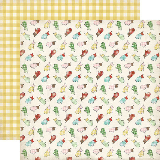Oven Mitts DS Paper (1 Sheet)