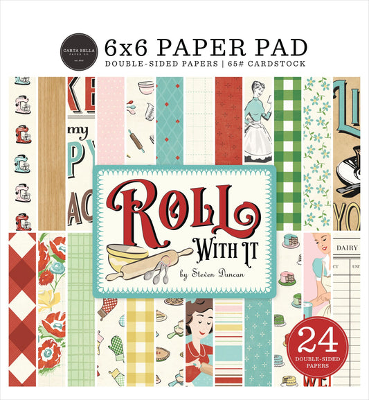Carta Bella Roll With It 6x6 Paper Pad