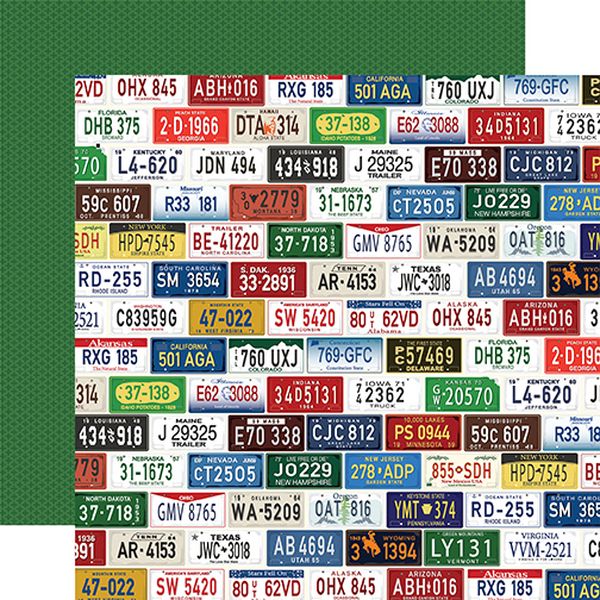 Road Trip License Plates