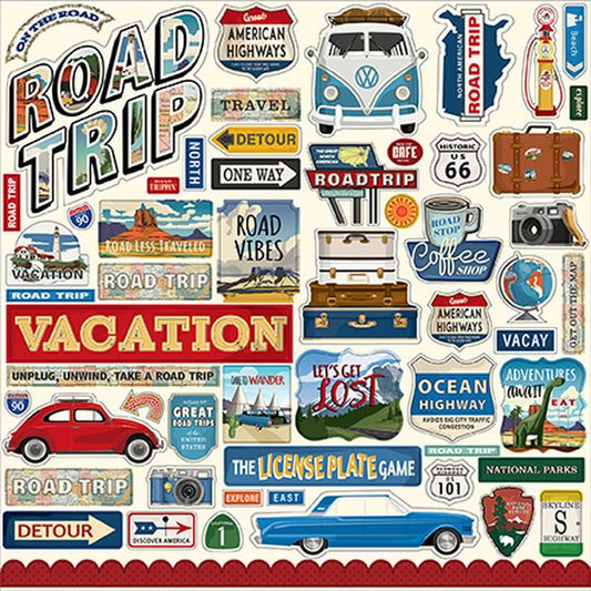 Road Trip Element Sticker
