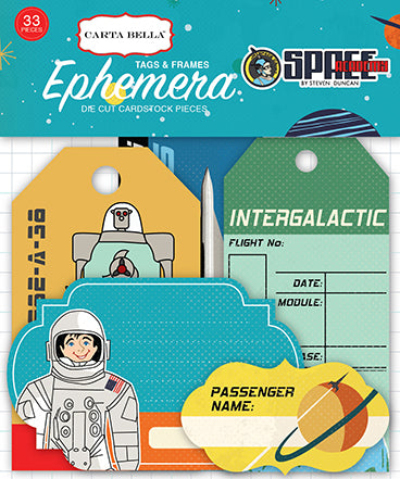 DISC - Space Academy Frames & Tags