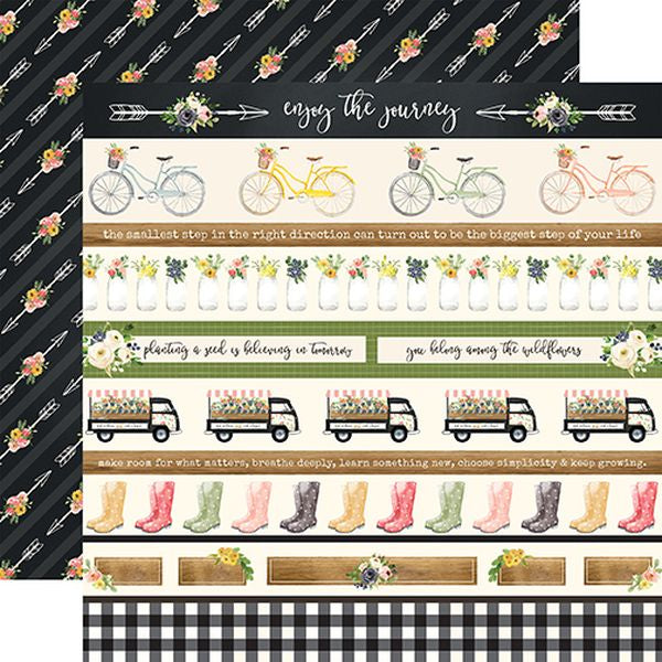 Spring Market Border Strips