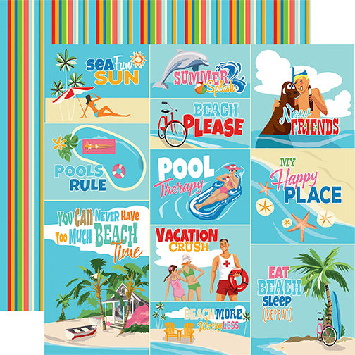 Summer Splash Scene Journaling