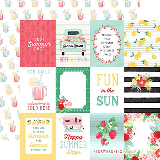 Carta Bella Summer Market 3X4 Journaling Cards