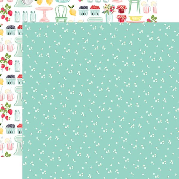 Carta Bella Summer Market Tiny Flowers DS Paper (1 Sheet)