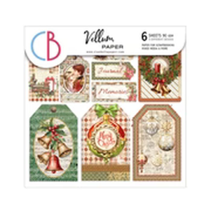 Ciao Bella Vellum The Nutcracker 6"x6" Fussy Cut Pad