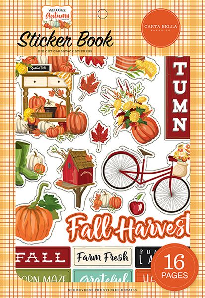 Welcome Autumn Sticker Book