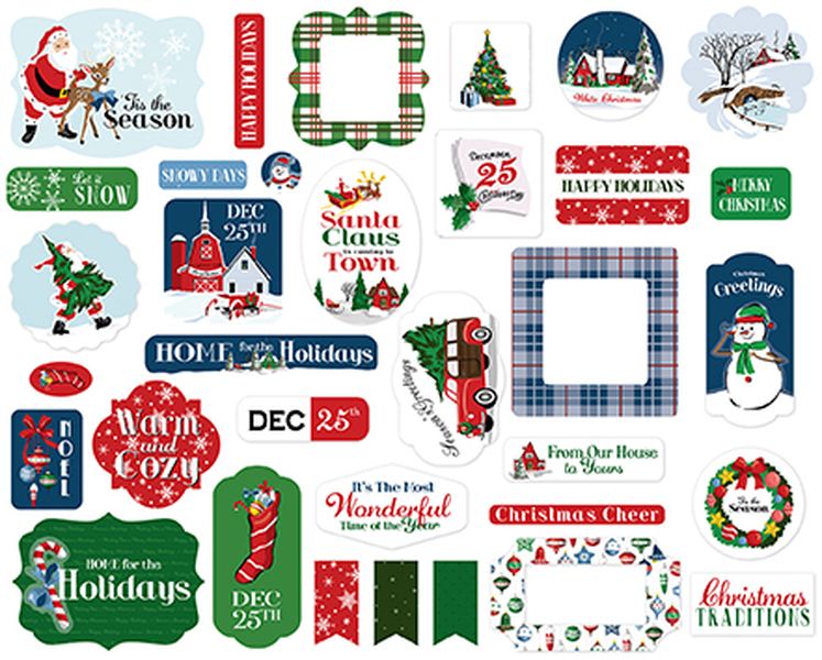 DISC - White Christmas Ephemera