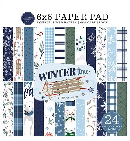 DISC - Carta Bella Wintertime 6X6 Pad