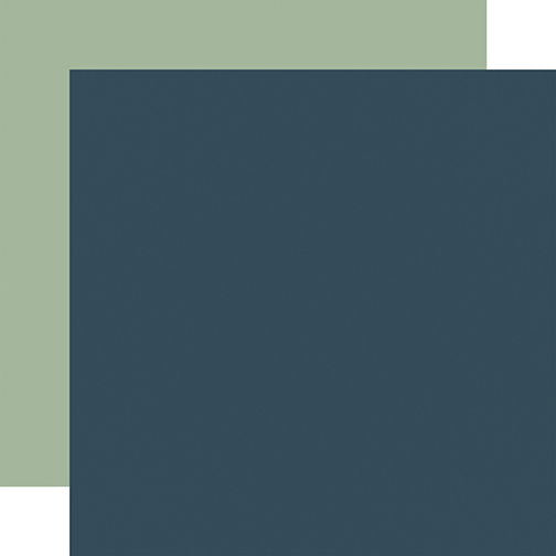 Winter Wonderland: Navy / Green 12x12 Coordinating Solid Paper