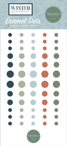 Carta Bella Winter Wonderland Enamel Dots