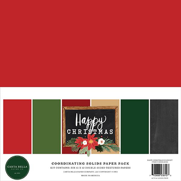 Happy Christmas Solids Kit